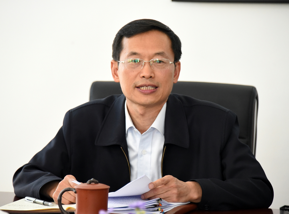 王福学同志就习近平在庆祝中华人民共和国成立70周年大会上的讲话进行领学